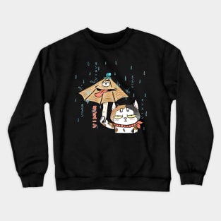 Monsoon in Yokai Villa Japan Crewneck Sweatshirt